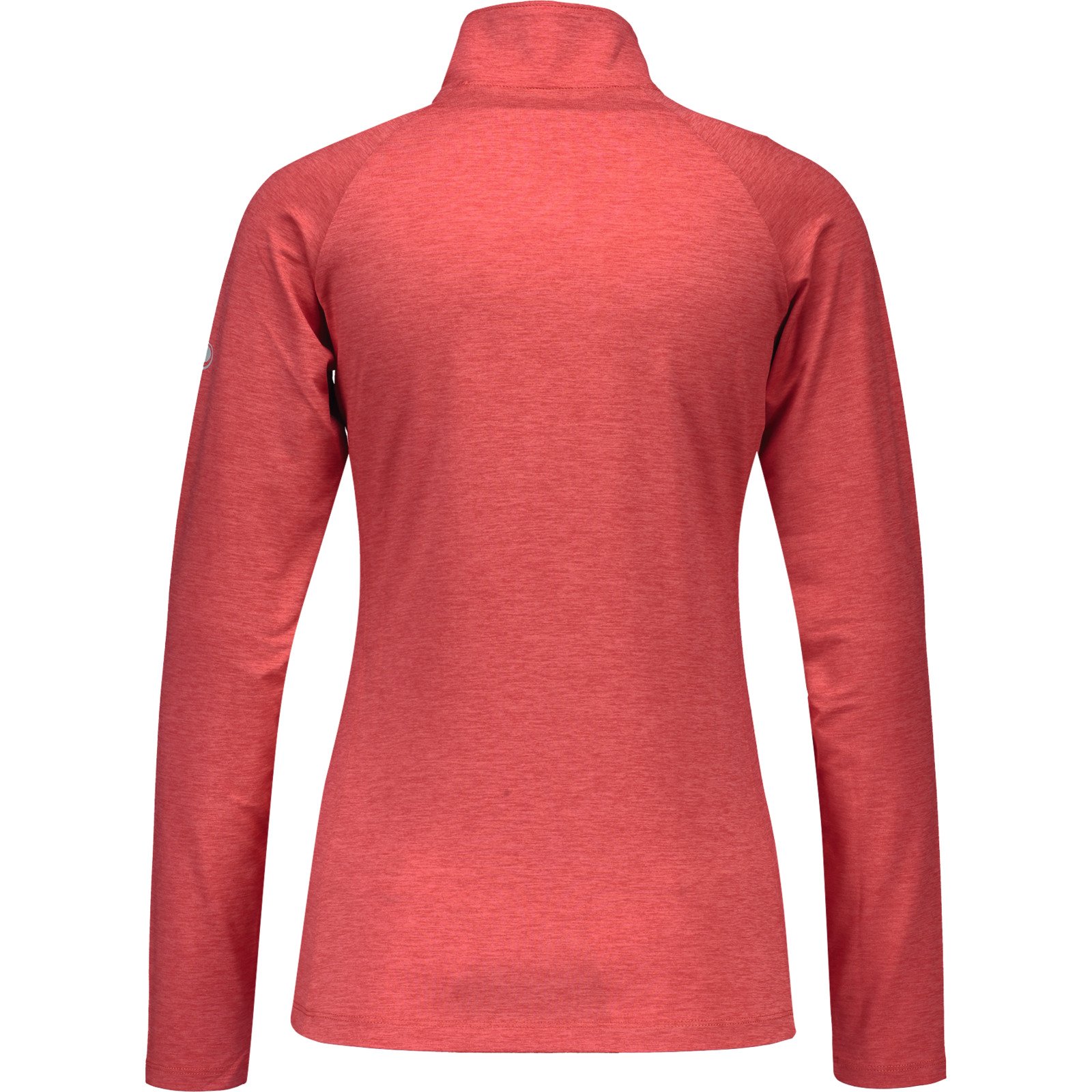 Sherpa Damen-Shirt Wanpur, Halfzip M, hellrot