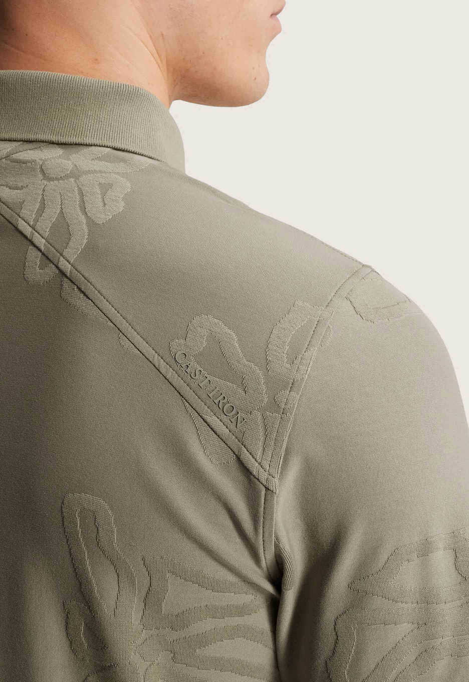 Cast Iron Regular Jacquard Polo
