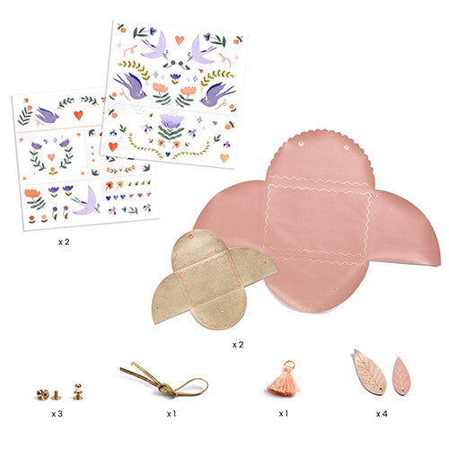 Djeco knutselset diy - tasjes sweet fashionista