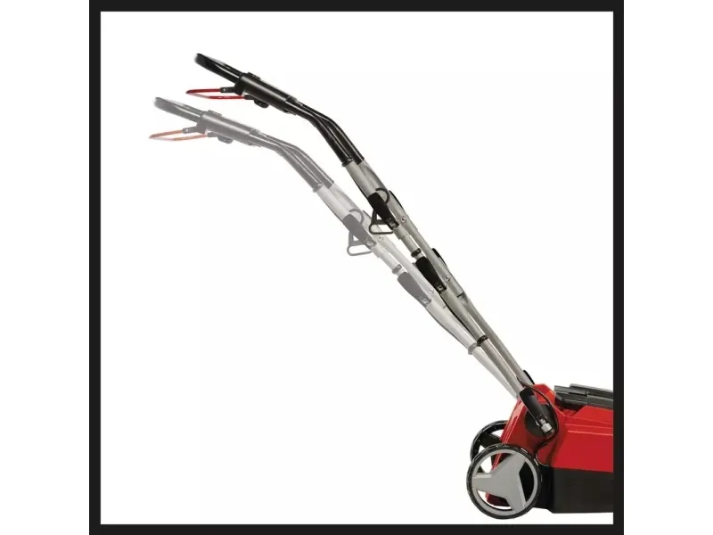 Einhell GE-SA 1435/1, Skubbe plæneklipper, 35 cm, Roterende knive, 28 L, 4 hjul, Plast