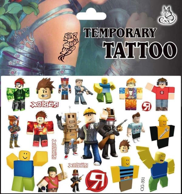 Roblox Tatoveringer - 4 ark - Barnetatoveringer
