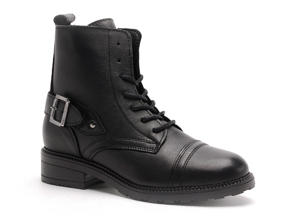 Margarita mariotti boots bottine plates femme h2251 noir