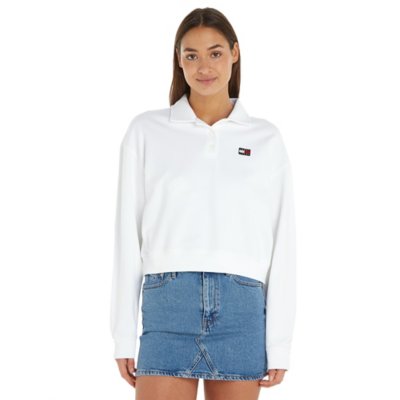 Polo à manches longues femme Tjw Rlxadge Rugby TOMMY HILFIGER