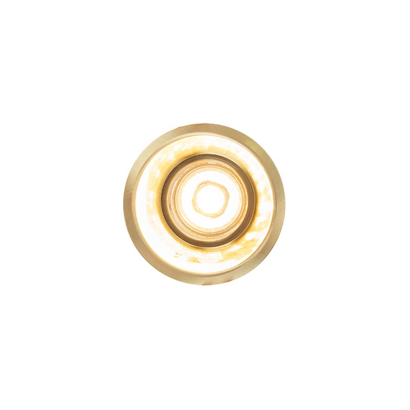 Design inbouwspot goud - Abt