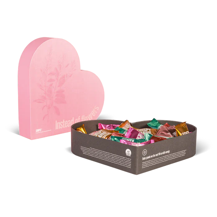 SIMPLY  The Heart Box gaveæske - lyserød