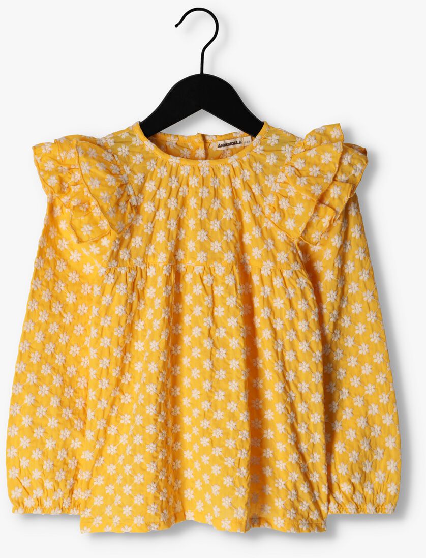 AMMEHOELA gele ammehoela blouse am.olive.06
