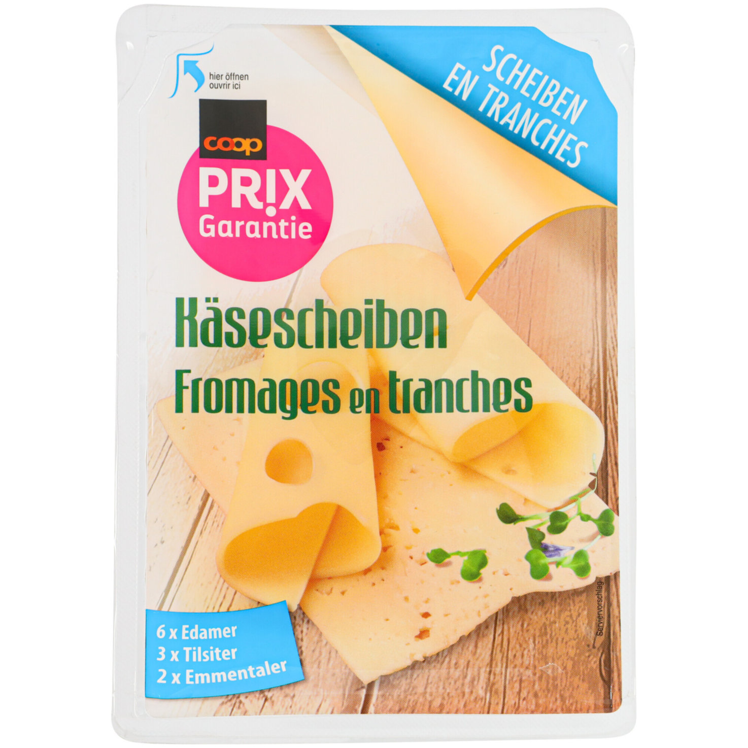 Prix Garantie Käsescheiben assortiert