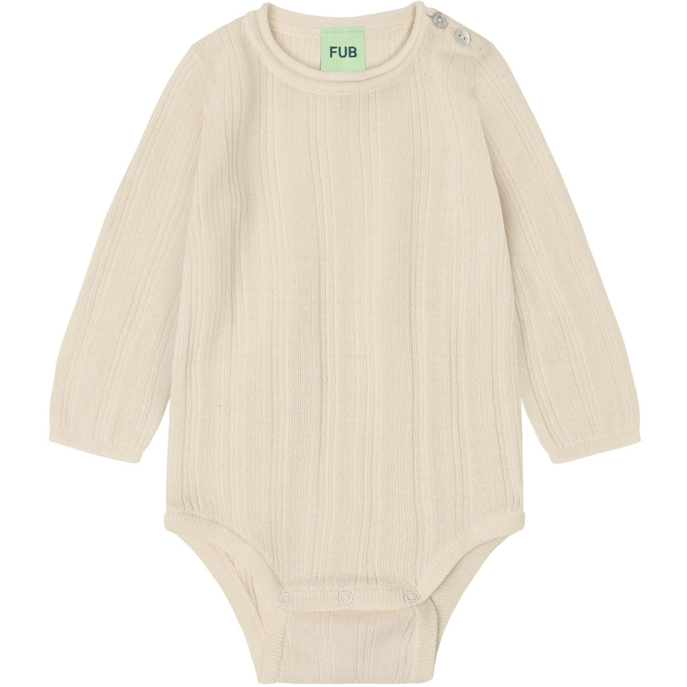Køb FUB Ecru Baby Rib Body