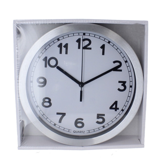 Wanduhr weiß - 20 cm