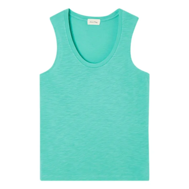 American Vintage Débardeur Col U Jacksonville | Vert Menthe