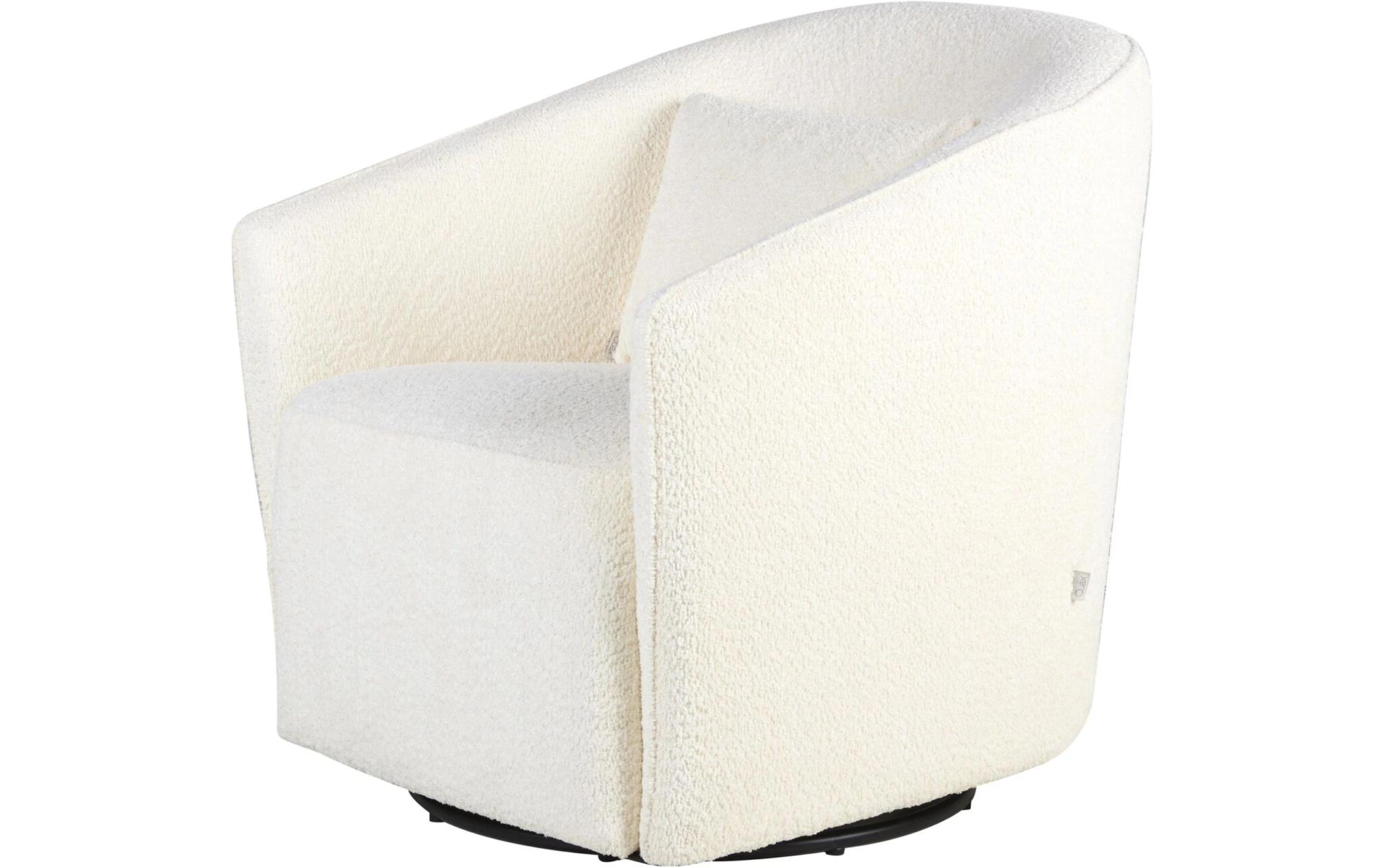 Dreh- und Gleitsessel Gomi Cream<br>Gemütlicher Sessel