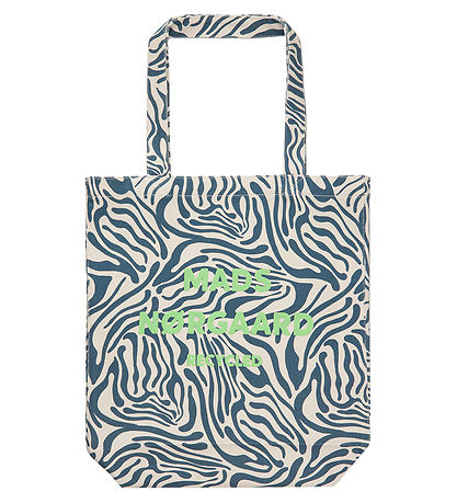 Mads N?rgaard Shopper -  Recycled Boutique Athene - Zebra AOP/Sa