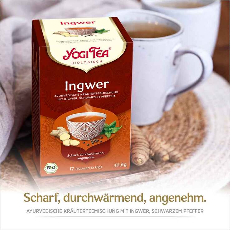 Yogi Tea Ingwer Bio, 17X1.8 g