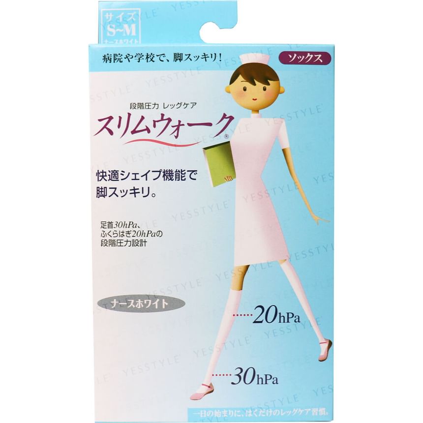 Slim Walk - Verpleegkundige Witte Compressiekousen