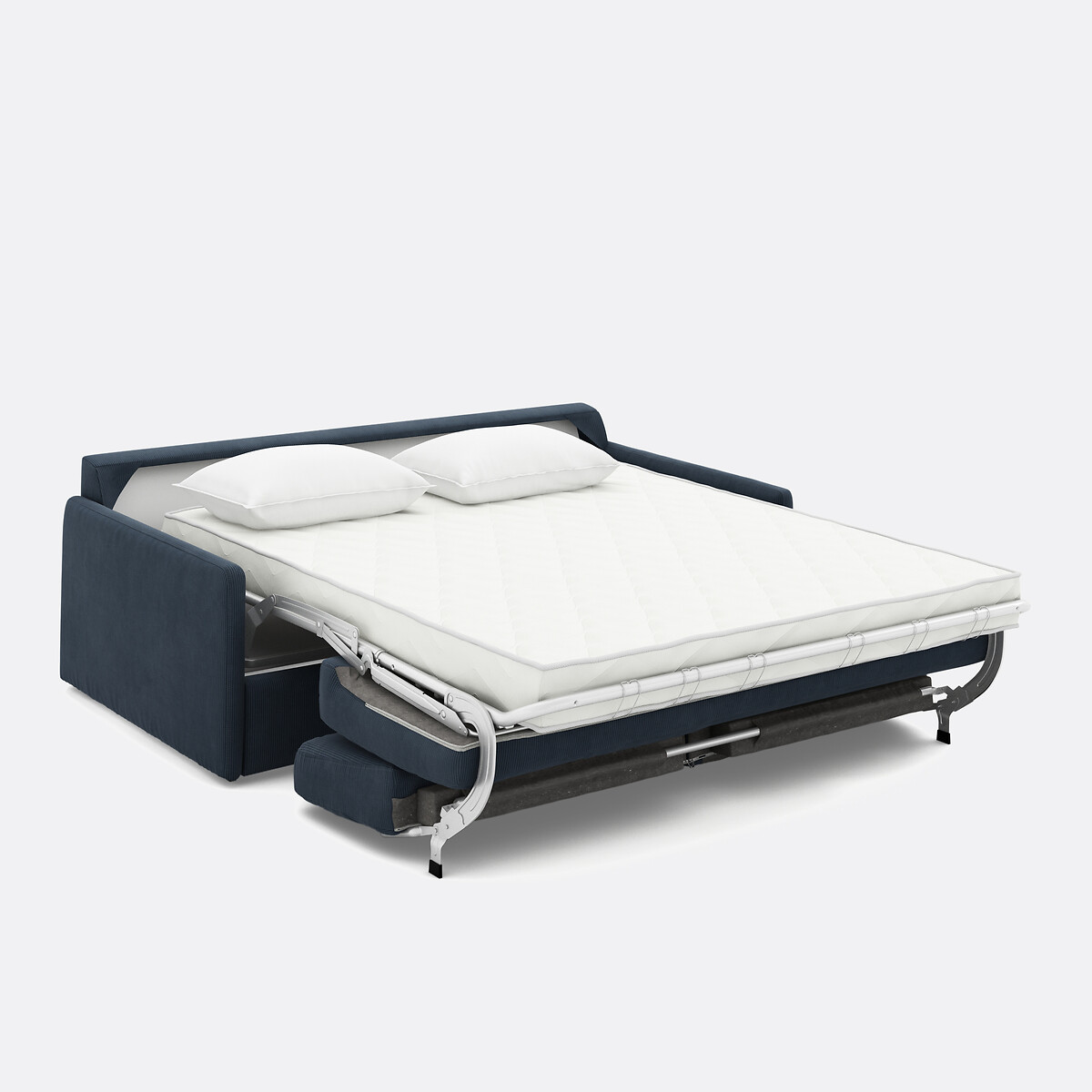 LA REDOUTE INTERIEURS<br>Sleapbank em ribfluweel, Bultex, Marta