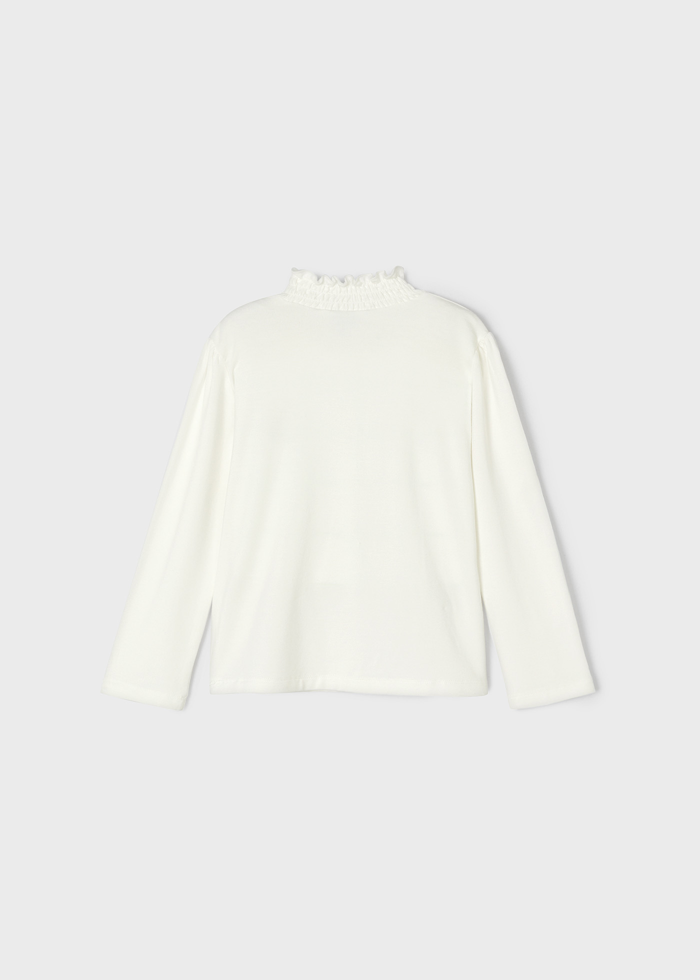 Camiseta feminina estampada com meio cisne