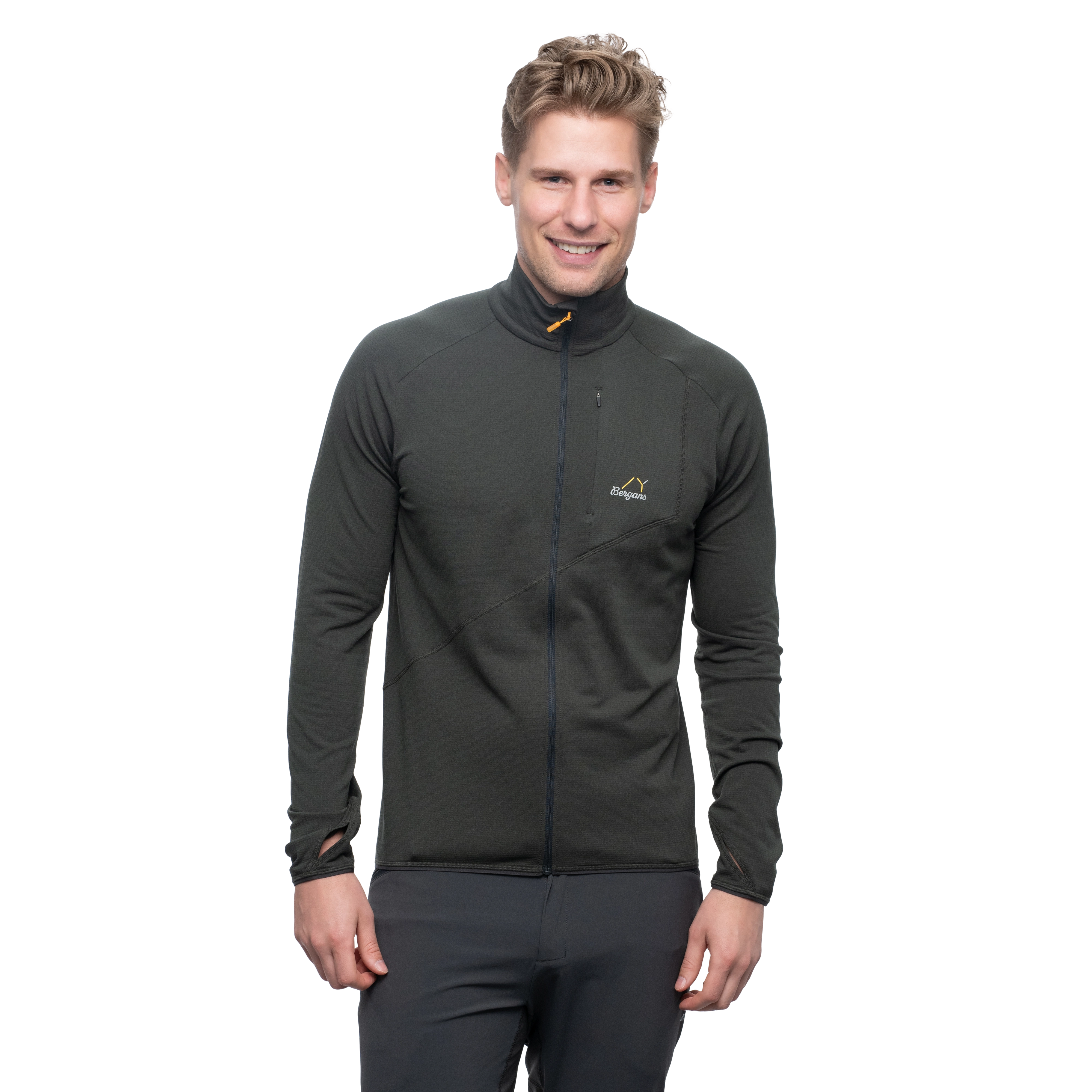 Y LightLine Essence Midlayer Jacket Men Dark Shadow Grey