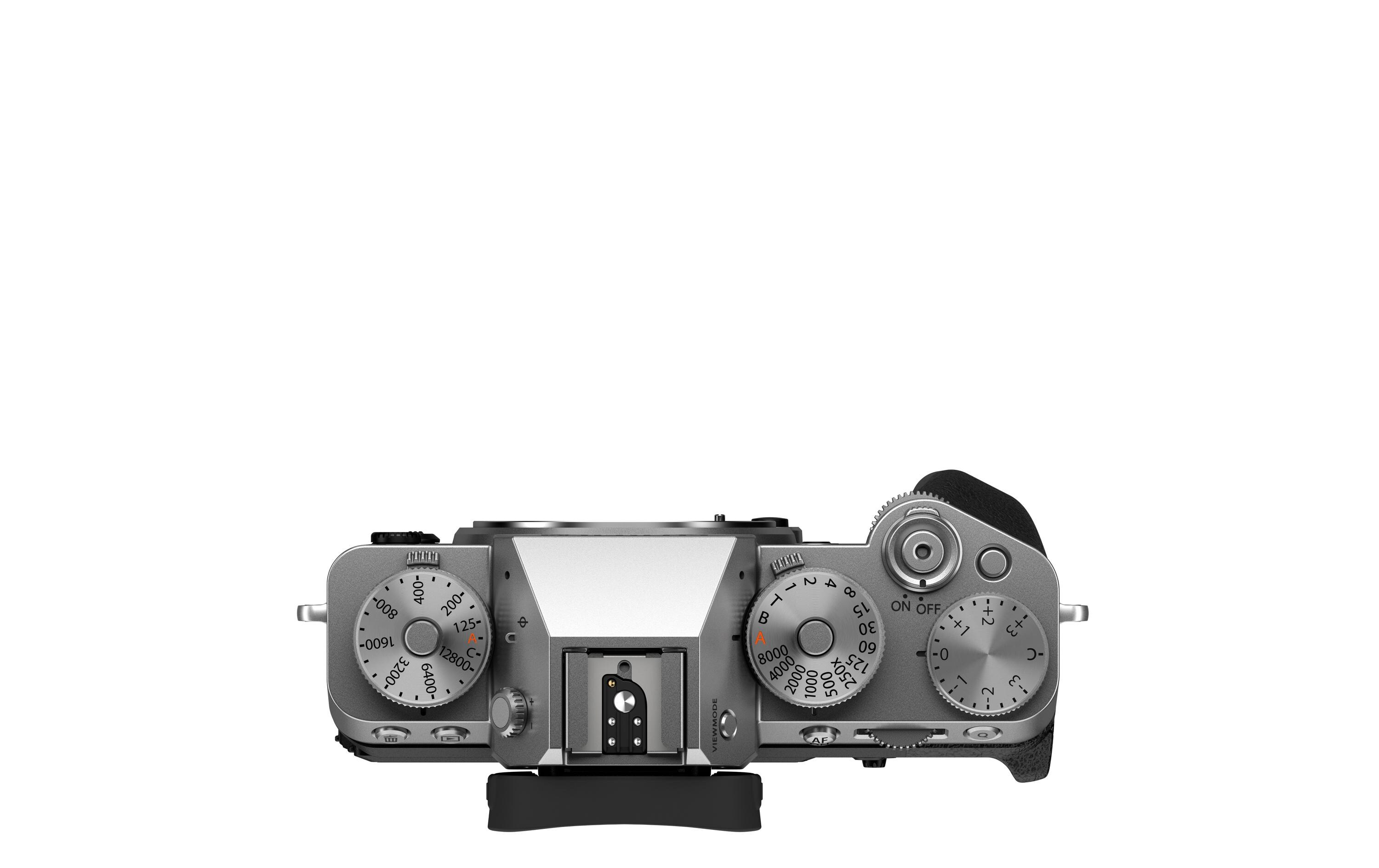 Fotokamera X-T5 Body Silber<br>Spiegellose Systemkamera mit 40.2 Megapixel-Sensor und integriertem Fünf-Achsen-Bildstabilisator