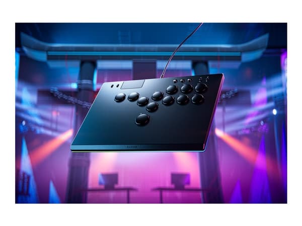 Razer Kitsune - Arkadekontroller - kablet - svart - for PC, Sony PlayStation 5