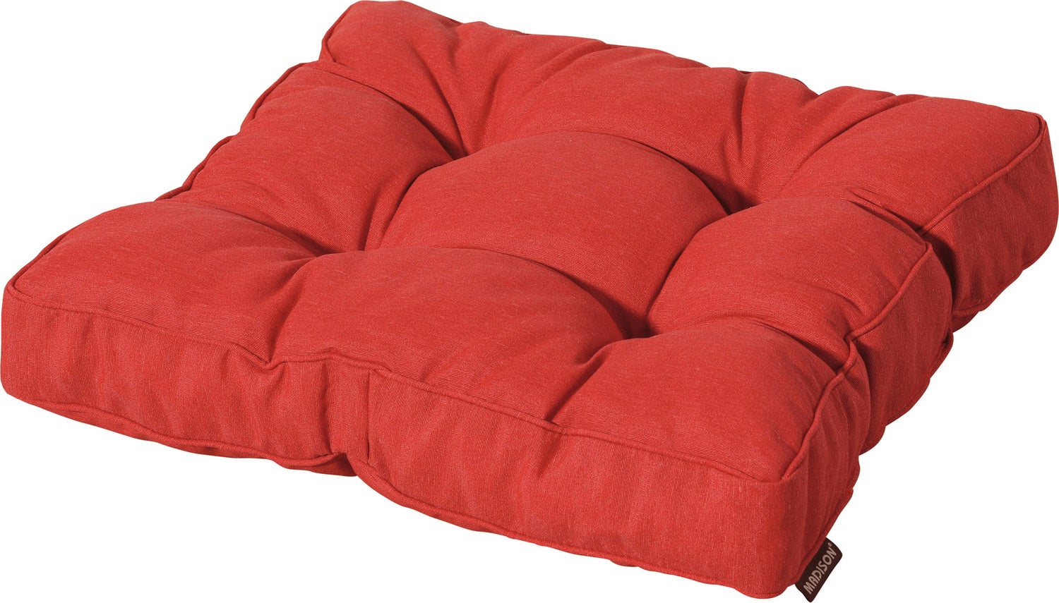 Madison zitkussen Panama Florance rood 47 x 47 x 12 cm