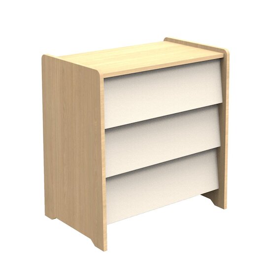 Vanille Commode   Chêne miel        de               Sauthon Baby's Sweet Home