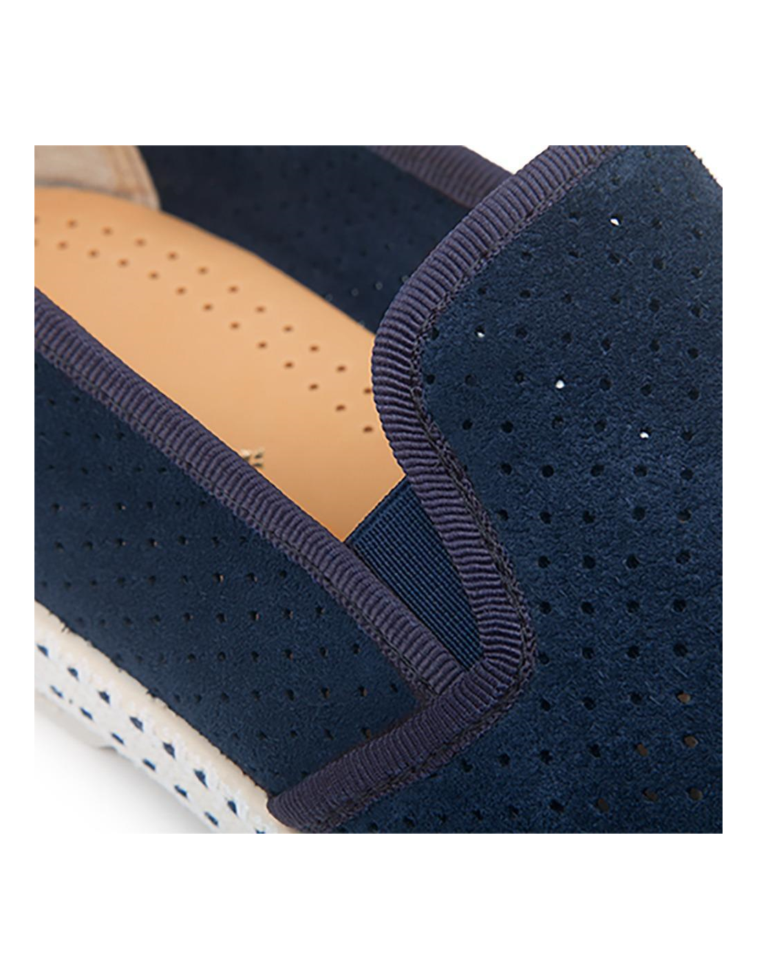 rivieras Espadrilles Homme classic suede marine