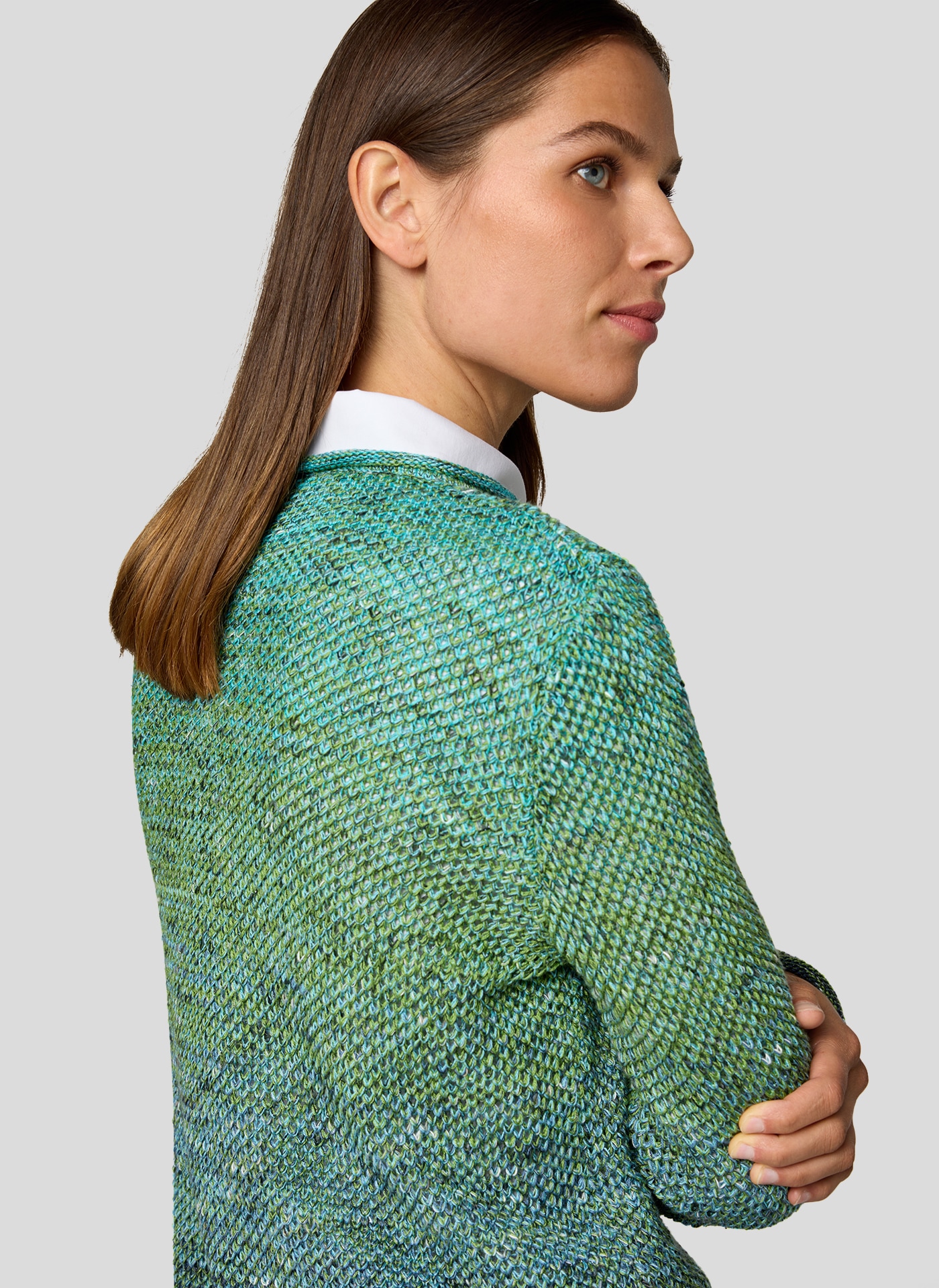 Rabe Strickpullover mit Farbverlauf