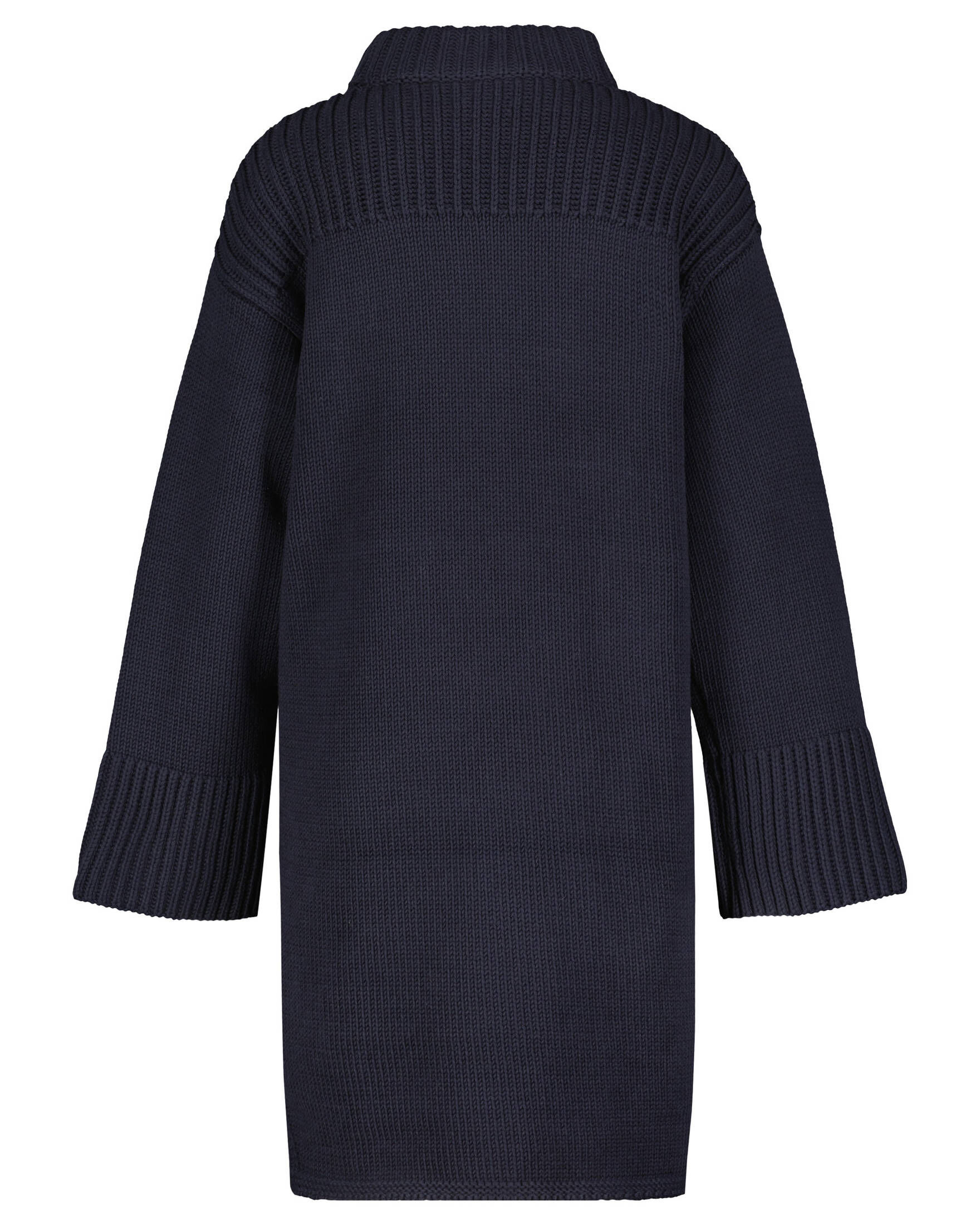 Tommy Hilfiger| Damen Strickkleid THE FLAG ICON FUNNEL Langarm