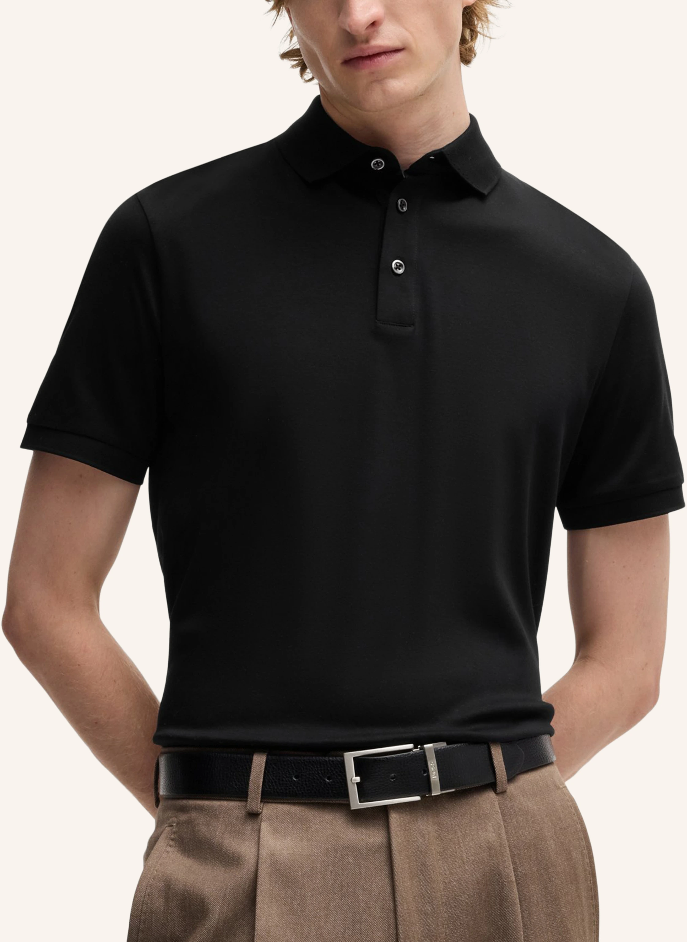 BOSS Poloshirt L-PERRY 14 Regular Fit