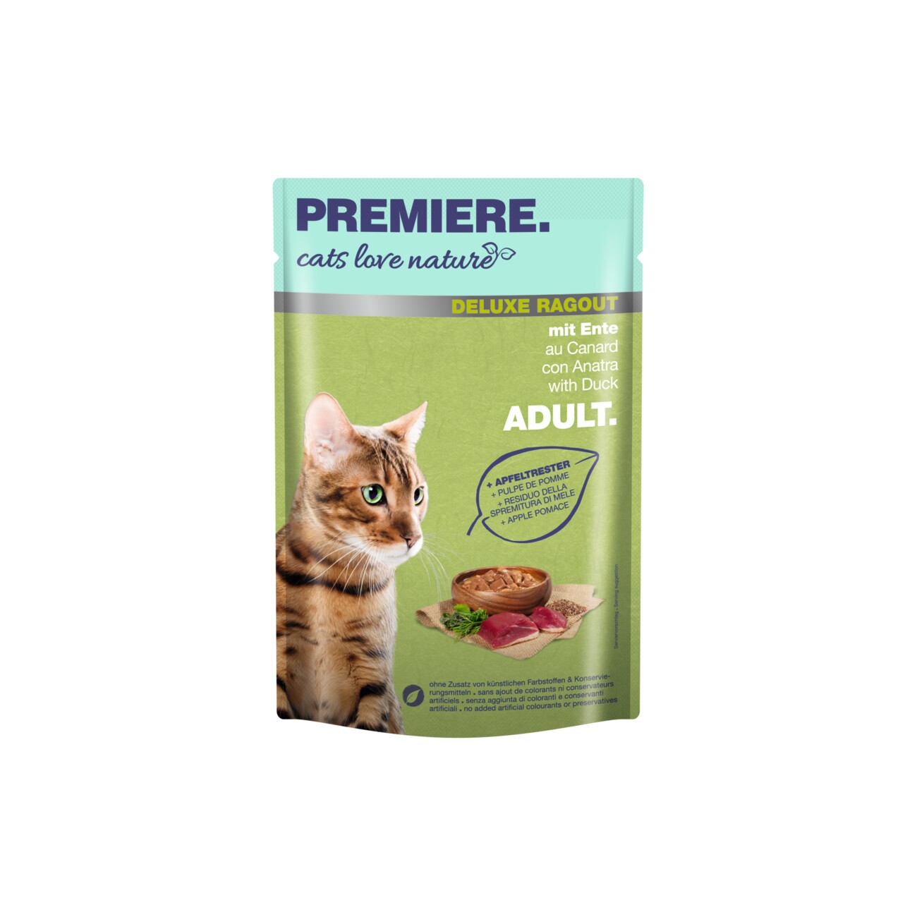 PREMIERE cats love nature Deluxe Ragout Ente 24x100 g