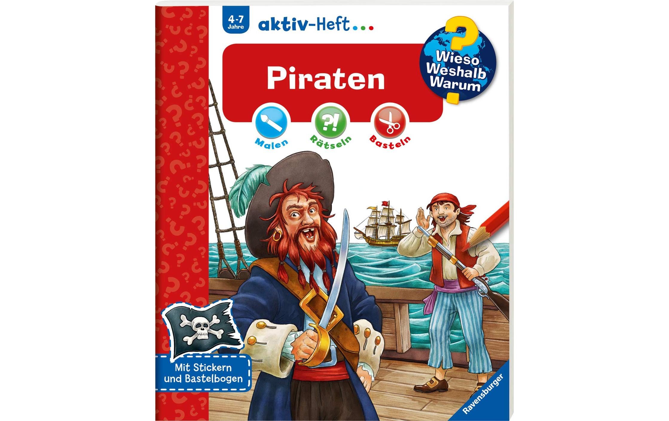 Kinder-Sachbuch WWW Aktiv-Heft PiratenWer waren die Piraten?
