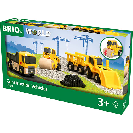 BRIO 33658 Byggekøretøjer