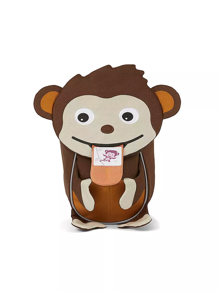 AFFENZAHN Kinder Rucksack Kleine Freunde - Affenzahn braun