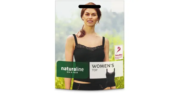 Naturaline Textil Damen Shirt schwarz M