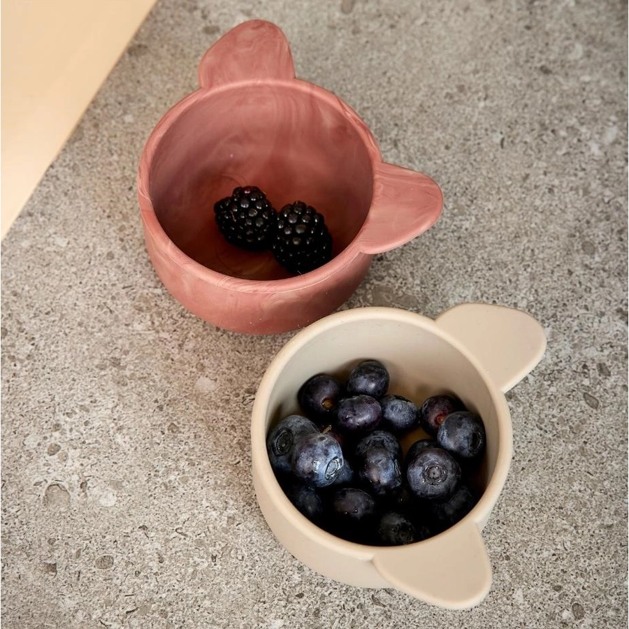 nuuroo Snack-Schüsseln Rosa Koala 2-teilig, Red Mix