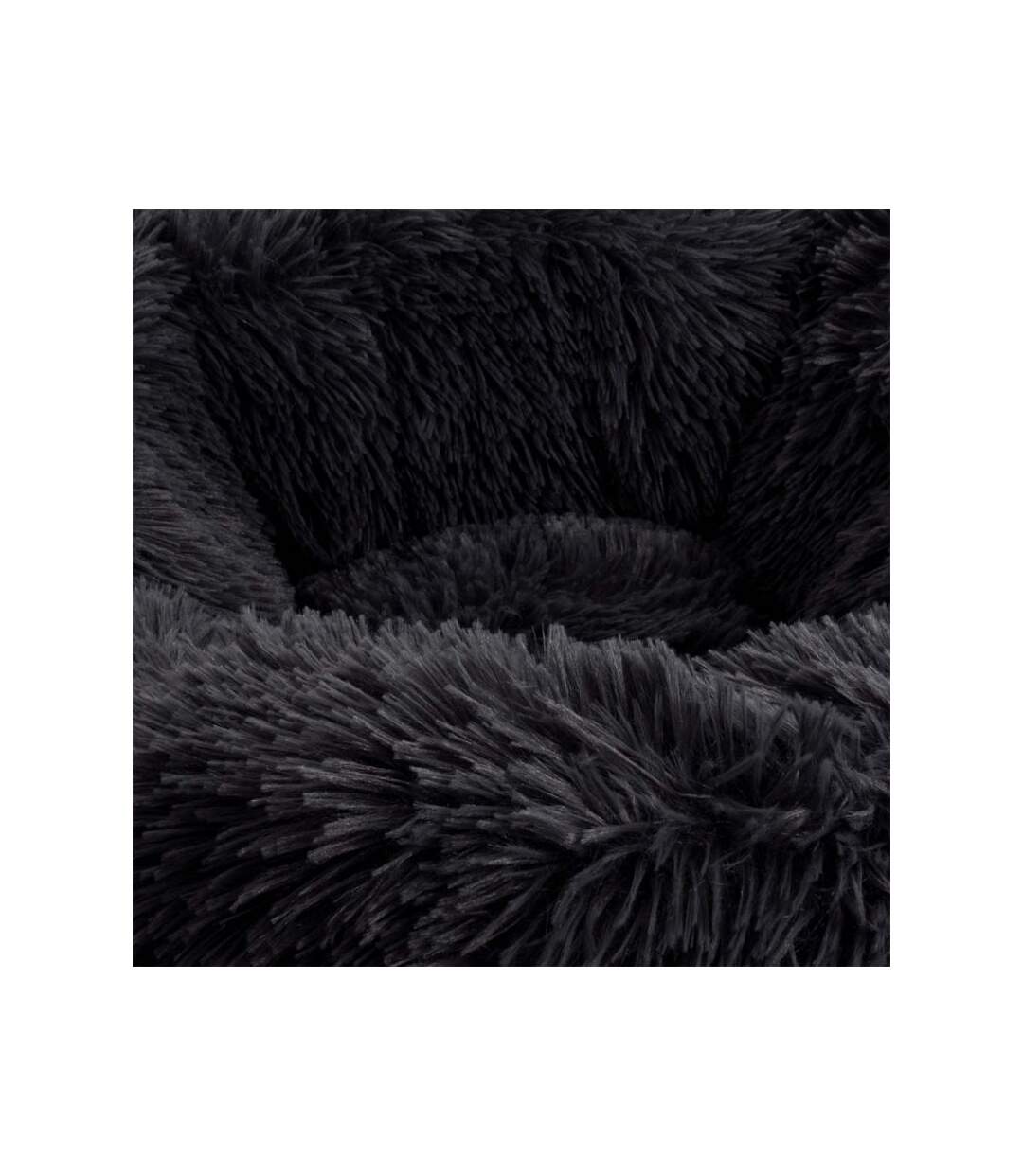 Paris Prix - Coussin Pour Chien & Chat fluffy 75cm Anthracite
