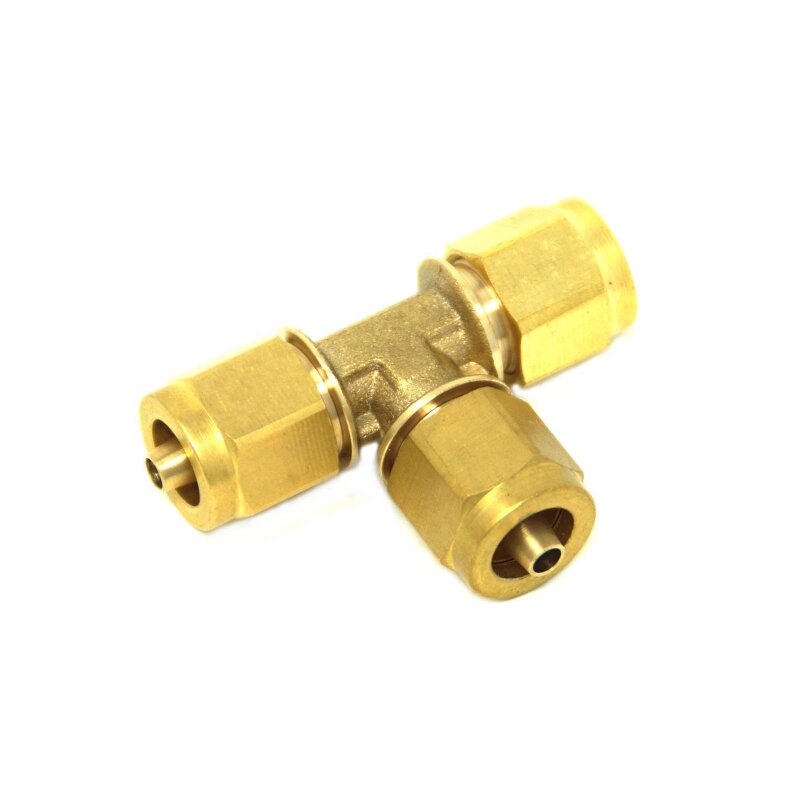 DREHMEISTER T-Verbindungsadapter für LPG Flexleitung 6-6-6mm
