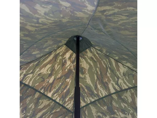 Gazébo pliant pliant 3 X 3 Camouflage recouvert de PVC imperméable