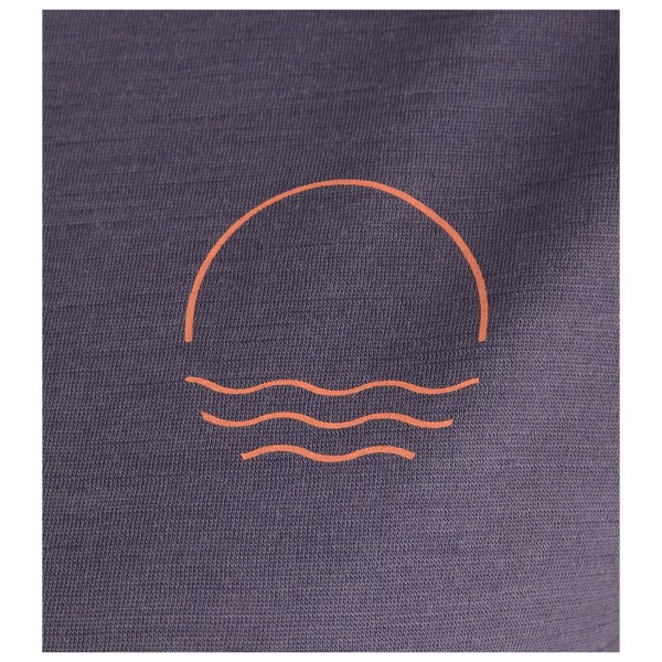 Stoic - Women's Merino155 LaholmSt. Print T-Shirt Sun - Haut en mérinos