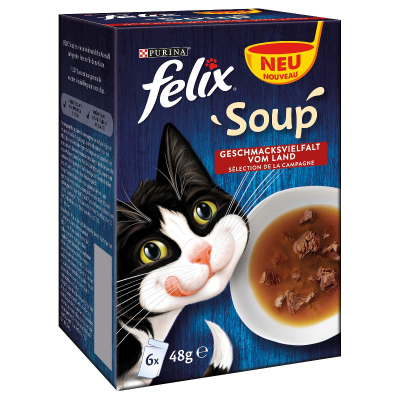 Felix Soup Geschmacksvielfalt vom Land 8x6x48g