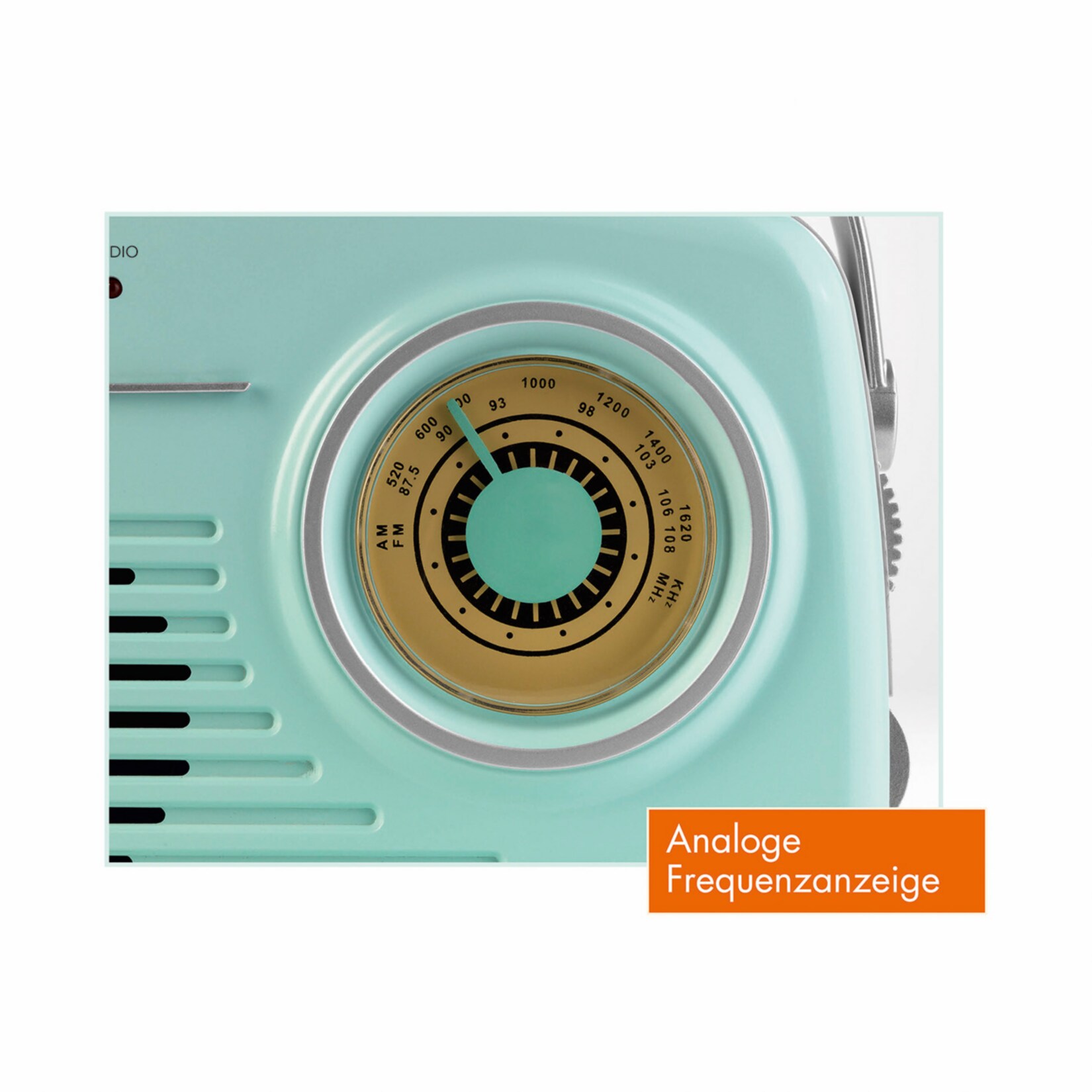 EASYmaxx Radio Retro 6V versch. Farben