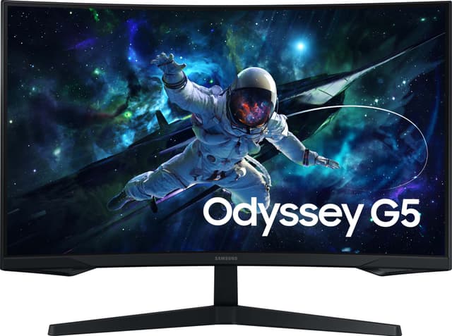 Samsung Odyssey G55C LS32CG552EUXEN 32” buet VA gaming-skærm