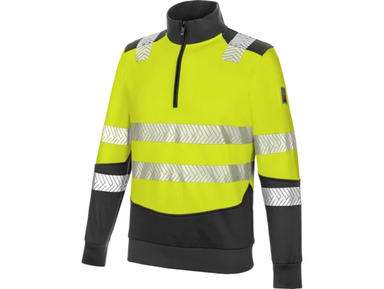Sweat de travail Fluo Würth MODYF jaune