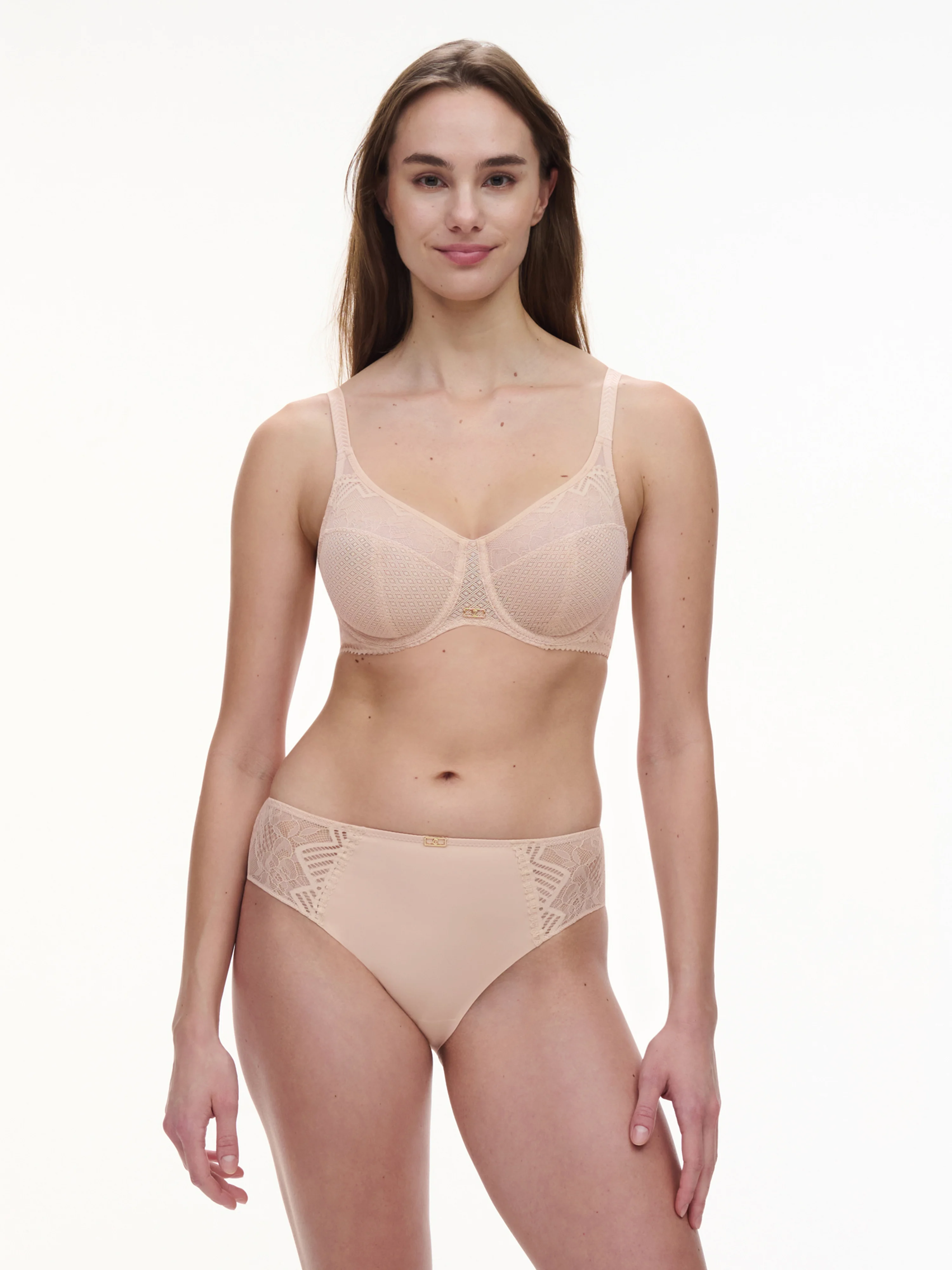 ORIGINS - Soutien-gorge emboîtant en dentelle | Beige