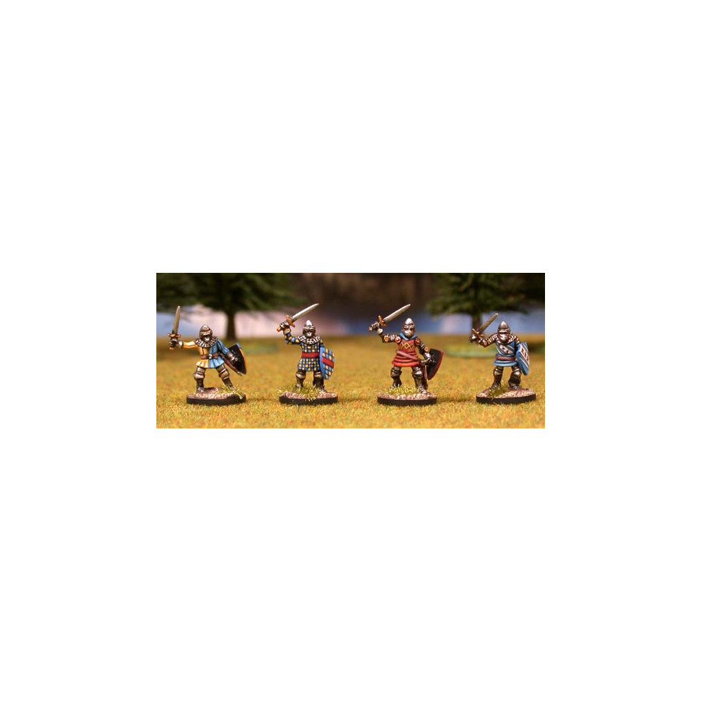 Mortem Et Gloriam: Hundred Years' War Foot Knights Unit