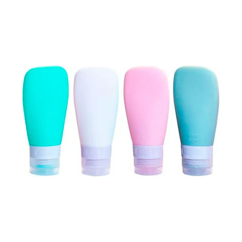 UNIQ Silikone Rejseflasker 60 ml.  - 4 stk.