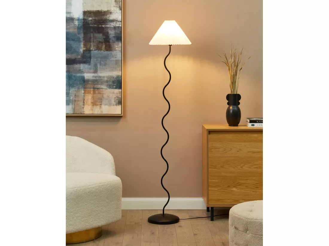 Lampadaire JIKAWO Métal Noir