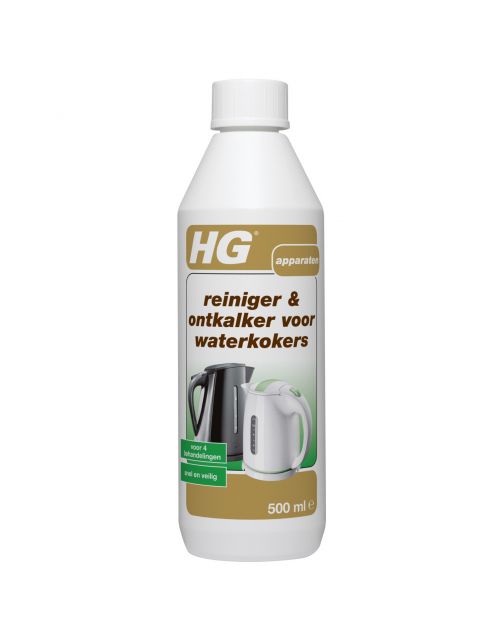 Hg Reiniger&Ontkalker Voor Waterkokers - Schoonmaakmiddelen - 500 ml