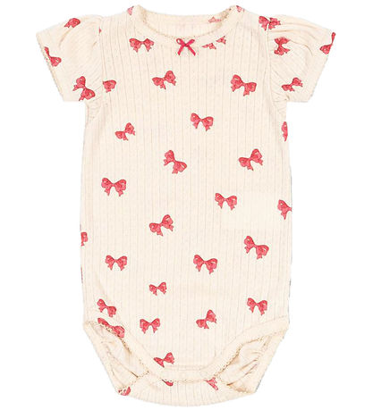 Konges Sløjd Body k/ä - Minnie - Rosia Bow