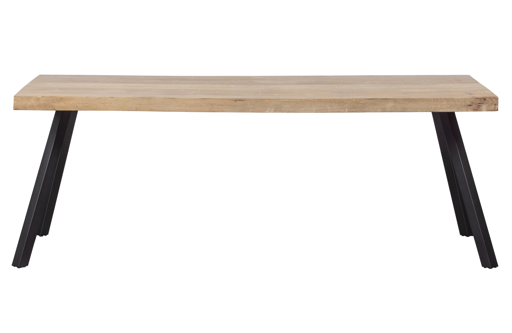 WOOOD eettafel Tablo mangohout 180x90 2-standen poot